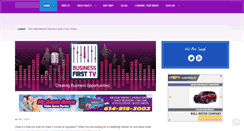 Desktop Screenshot of businessfirsttv.com